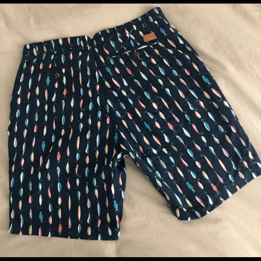 Jachs New York Navy Bleecker Fit Shorts - Picture 3 of 5